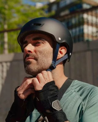 Casco Oxelo MF500 Negro Talla M (55-59cm)