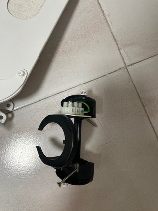Ventilador de techo blanco