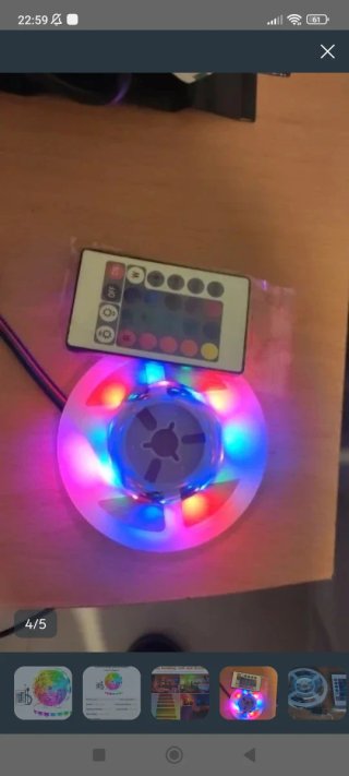 Oferta❤️Tira LED RGB 2m nueva