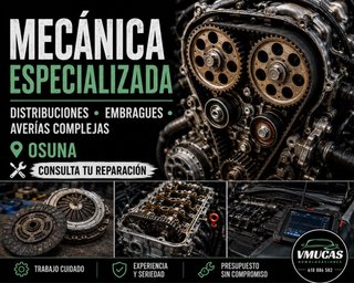 Mecánica especializada – Distribuciones y embrague