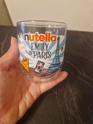 Bicchiere Nutella Emily in Paris Nuovo