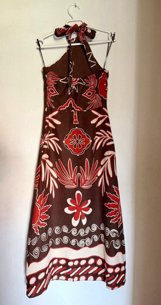 Vestido largo estampado Primark Talla 34