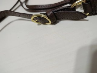 Bolso de hombro lona supreme y Piel