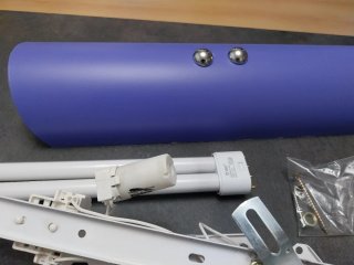 Lámpara de techo fluorescente