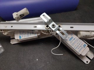 Lámpara de techo fluorescente