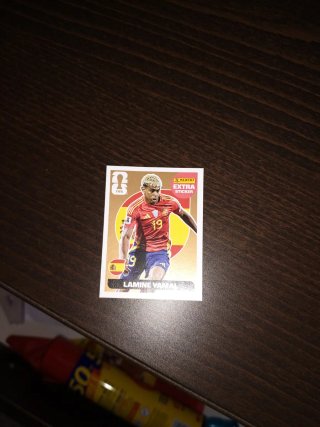 Cromo Panini Extra Sticker Lamine Yamal Bronze