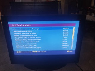 Televisor OKI Negro