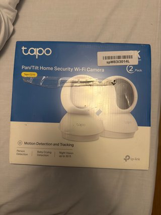 Tapo C210 Cámara Seguridad Wi-Fi 2 Pack
