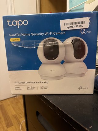 Tapo C210 Cámara Seguridad Wi-Fi 2 Pack