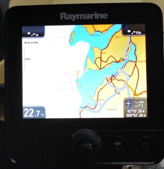 Raymarine Dragonfly GPS/Sonda