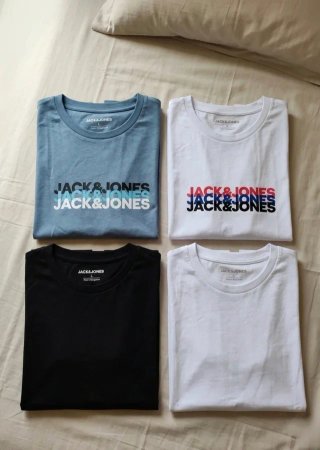 Lote 4 Camisetas Jack&Jones NUEVAS