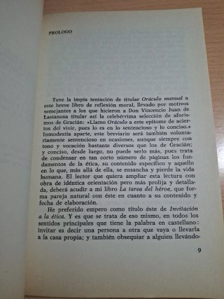 Invitación a la ética