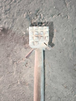 Martillo de bujarda para piedra