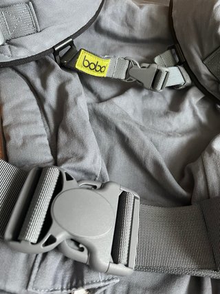 Mochila portabebés Boba X gris