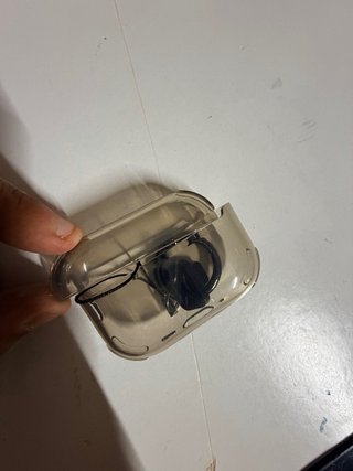 Funda AirPods Pro 3 Transparente con Llavero