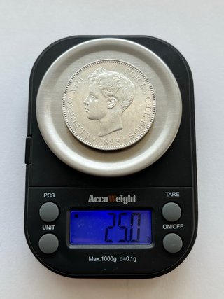 Lote 5 Pesetas Plata Alta Conservación
