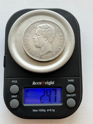 Lote 5 Pesetas Plata Alta Conservación