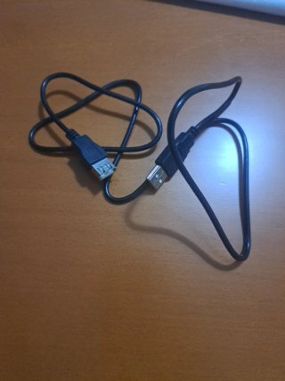 Cable USB A 2.0 Macho y Hembra