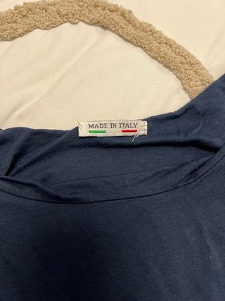 Camiseta azul Talla S