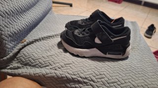 Borsoni Nike per bambini Nero/Bianco