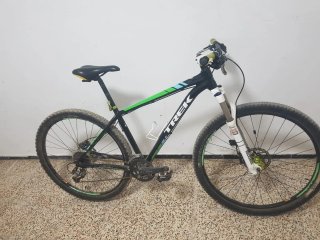 Bicicleta Trek Montaña Negra/Verde