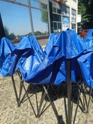Estructura Carpa Plegable Sin Lona Metálica 3 x3 s