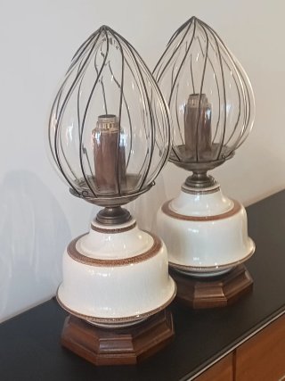 Lámpara francesa de mesa
