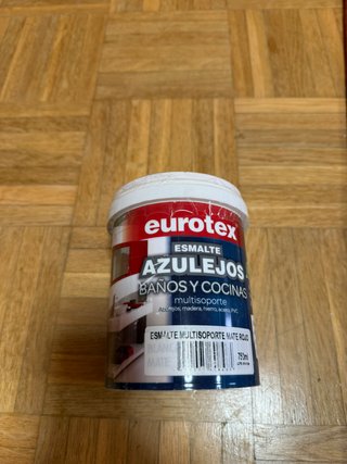 Pintura Eurotex Azulejos Baños y Cocinas 750ml