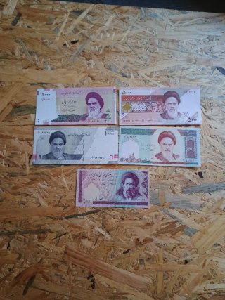 Lote 7 de 20 Billetes del Mundo