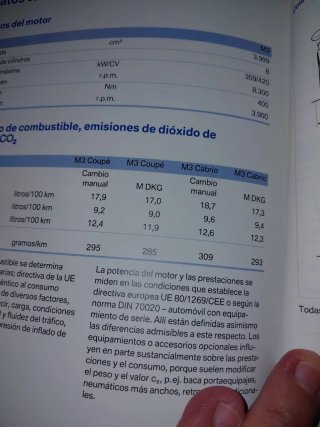 Manual BMW M3 E92