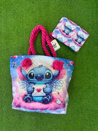 Bolso de mano Stich con monedero