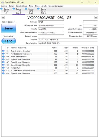 Pack 3 X 960GB SSD HPE PM883 2.5 SATA
