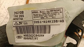 AIRBAG CORTINA DELANTERO DERECHO FORD FOCUS BERLI