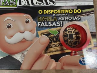 Monopoly "Notas Falsas" en Portugués
