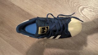 Adidas Superstar Talla 43 1/3 Azul