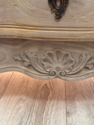 Cómoda Francesa Antigua Madera Lavada