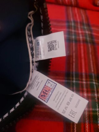Pochette Saint Barth fantasia houndstooth