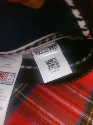 Pochette Saint Barth fantasia houndstooth