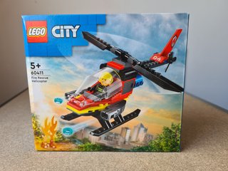 Lego City 60411 Helicóptero Bomberos