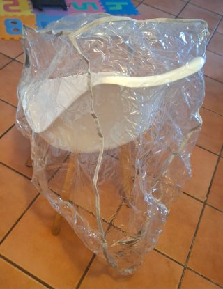 Funda protectora transparente para silla de cochec