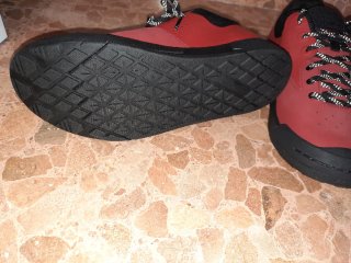 Zapatillas MTB Plataforma Rojas