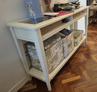 Consola IKEA LIATORP Cristal 140cm