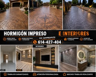 Hormigón Impreso e Interiores