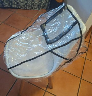 Funda protectora para carrito de bebé