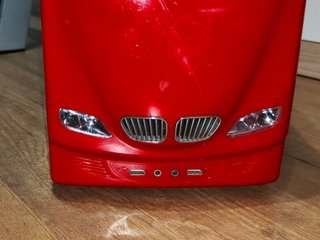 Torre PC Coche Roja i3 4170 + PSU