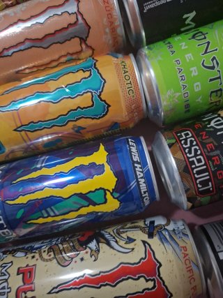 Confezione di lattine Monster Energy VUOTE