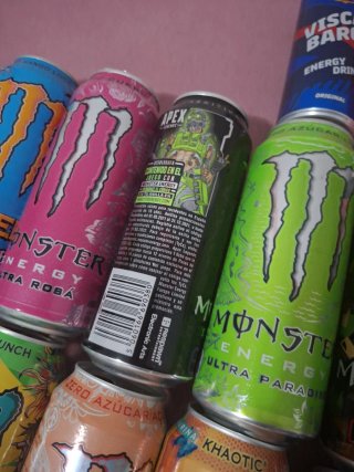 Confezione di lattine Monster Energy VUOTE