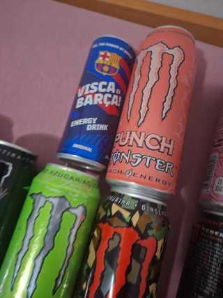 Confezione di lattine Monster Energy VUOTE