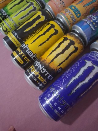 Confezione di lattine Monster Energy VUOTE