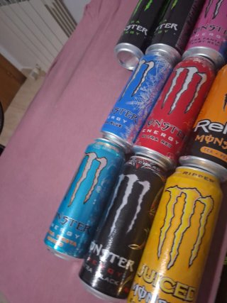 Confezione di lattine Monster Energy VUOTE